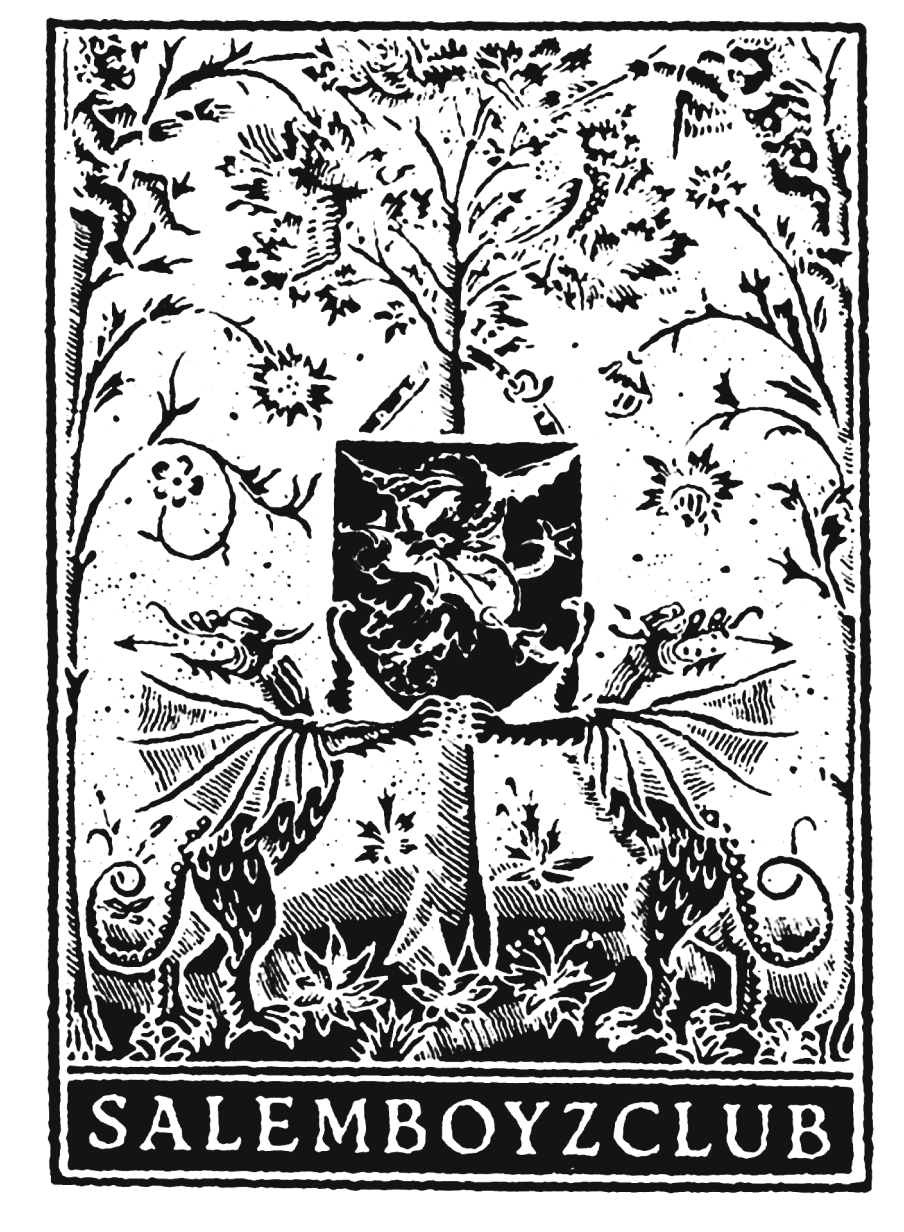Illustrated Salem Boyz Club poster